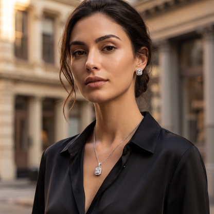 SoHo Baguette Halo Set
