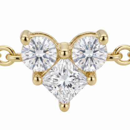 Tribeca Heart Trio Bracelet