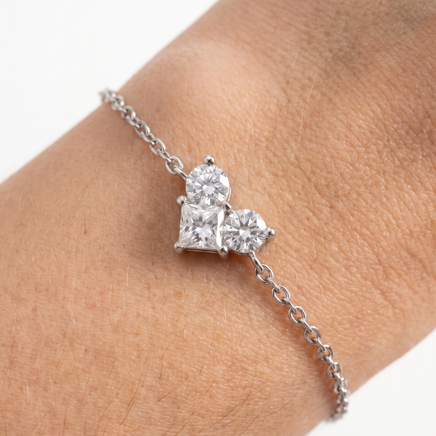 Tribeca Heart Trio Bracelet
