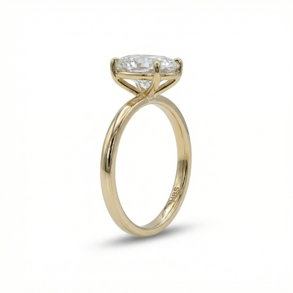 Lexington Tower – Emerald Cut Diamond Ring