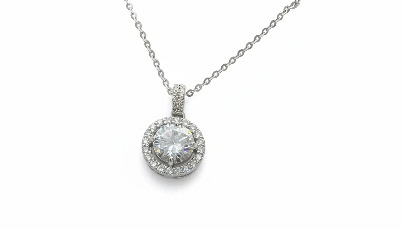 Lexington Halo Set - Pendant Necklace