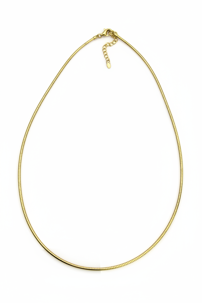 Fifth Avenue Slim Omega Chain – Gold