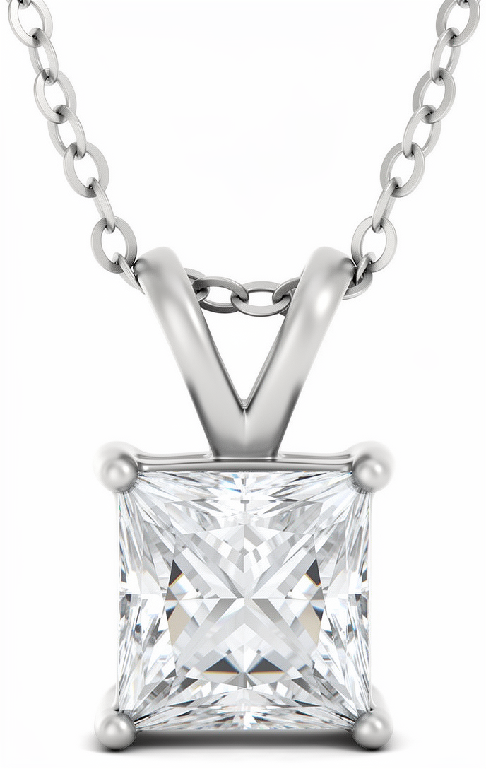 SoHo Princess Cut Pendant