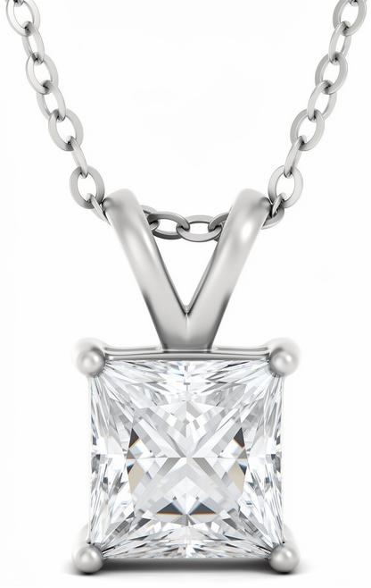 SoHo Princess Cut Pendant