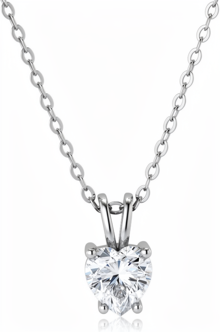 SoHo Heart Solitaire Pendant