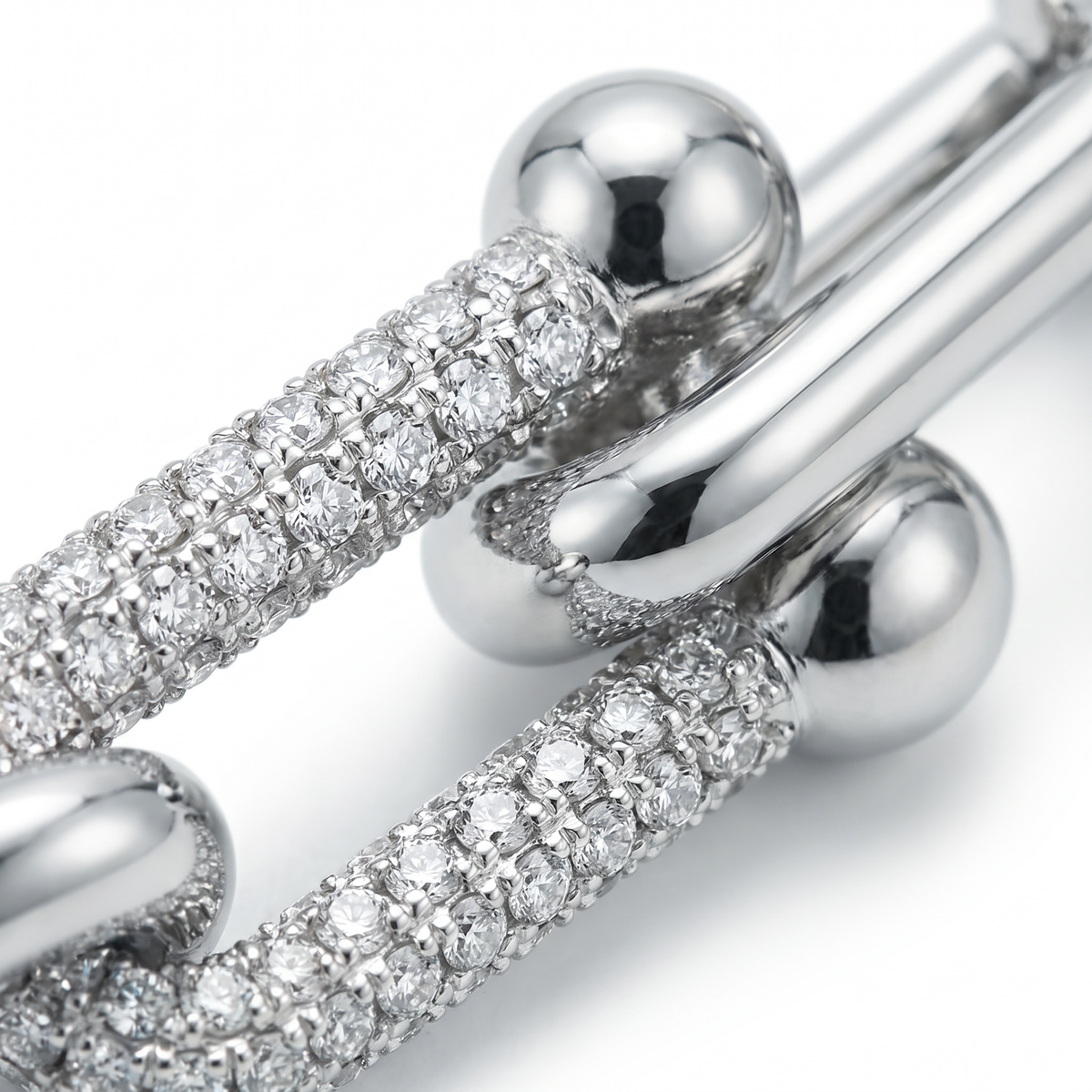 New York Link Silver Chain
