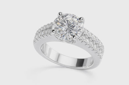SoHo Pavé Statement Engagement Ring