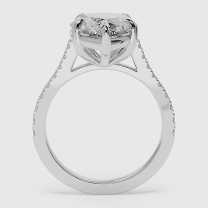 Broadway Radiance – Pear Diamond Ring