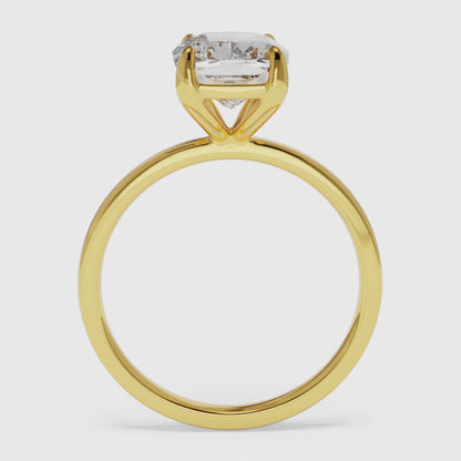 Madison Avenue Classic – Cushion Diamond Ring