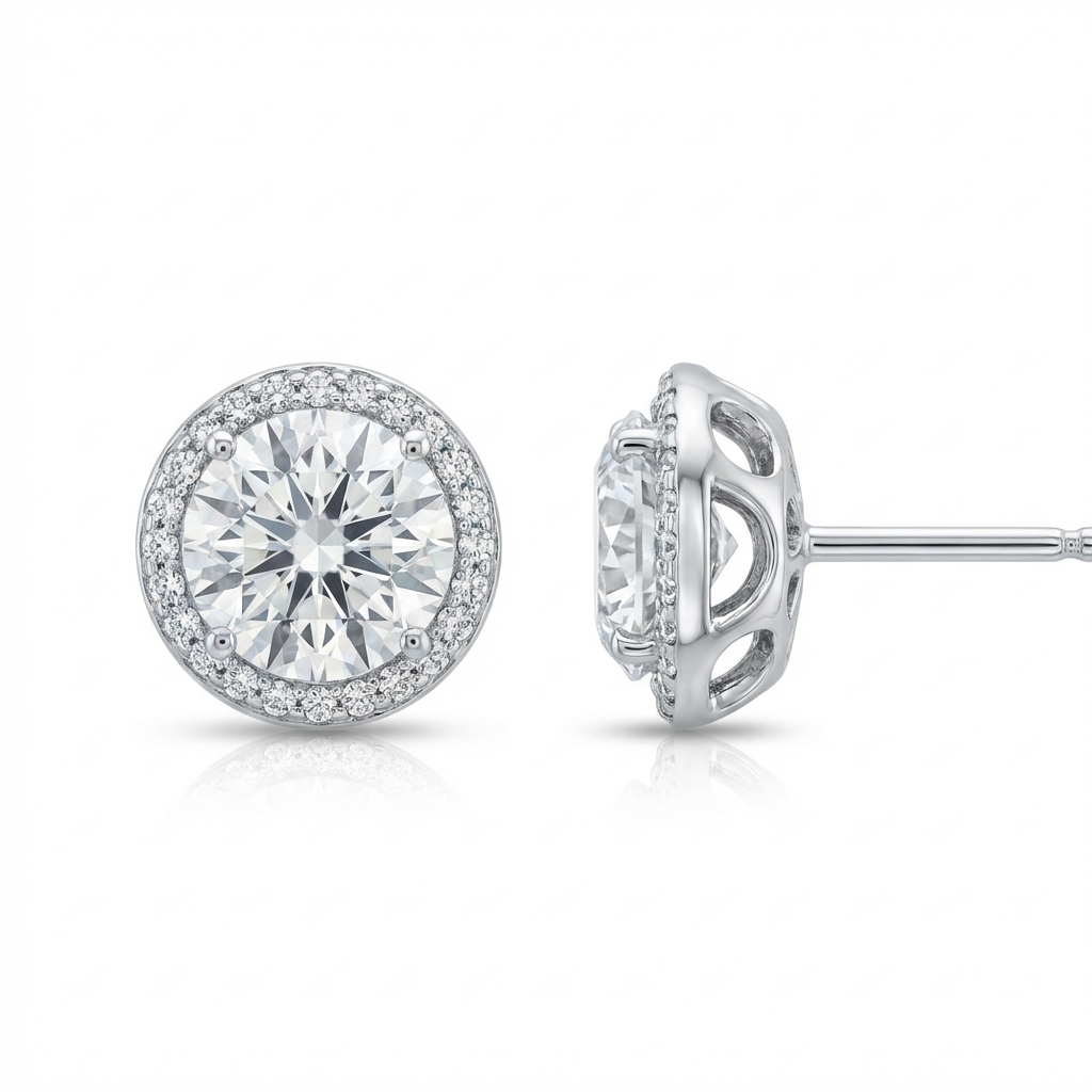 Lexington Halo Petite Set – Earrings