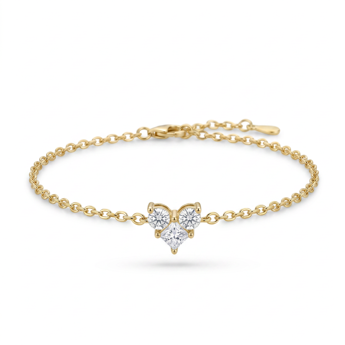Tribeca Heart Trio Bracelet