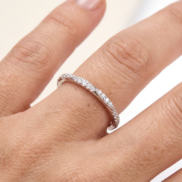 Lexington Graduated Half Eternity Band
