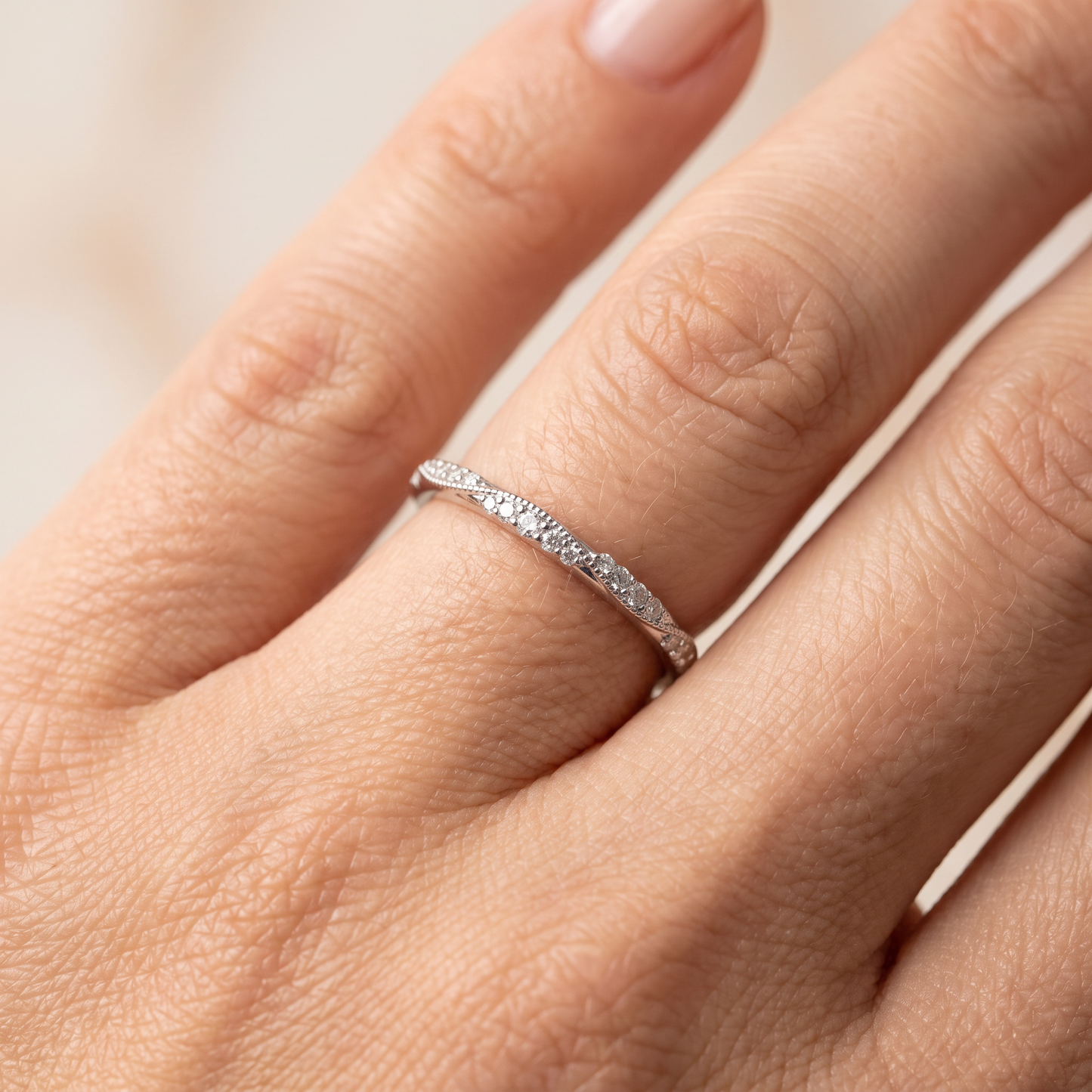 Lexington Graduated Half Eternity Band