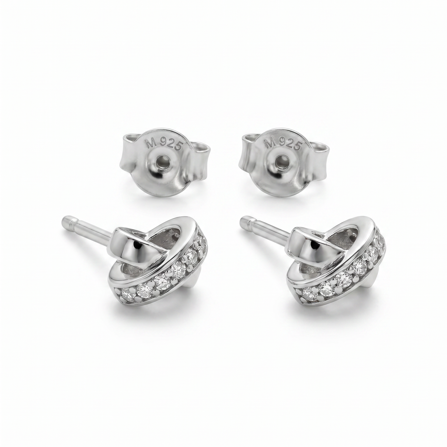 SoHo Link Pavé Set - Earrings
