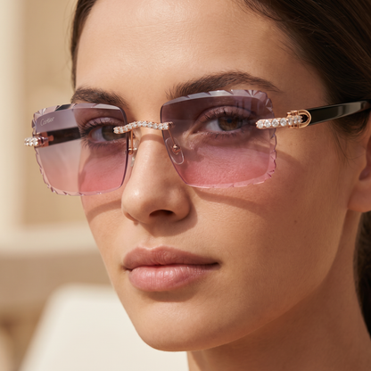 Manhattan C-Link Diamond Sunglasses