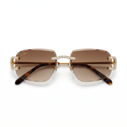 SoHo C-Link Diamond Sunglasses