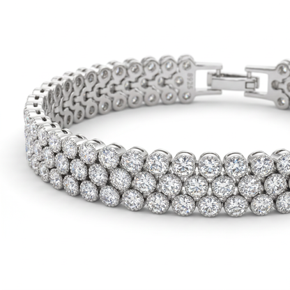 Madison Luxe Multi-Row Tennis Bracelet