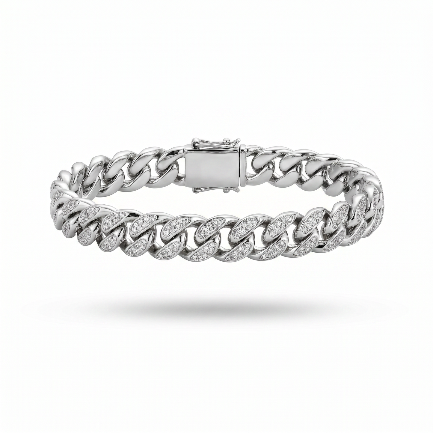 New York Cuban Pavé Bracelet