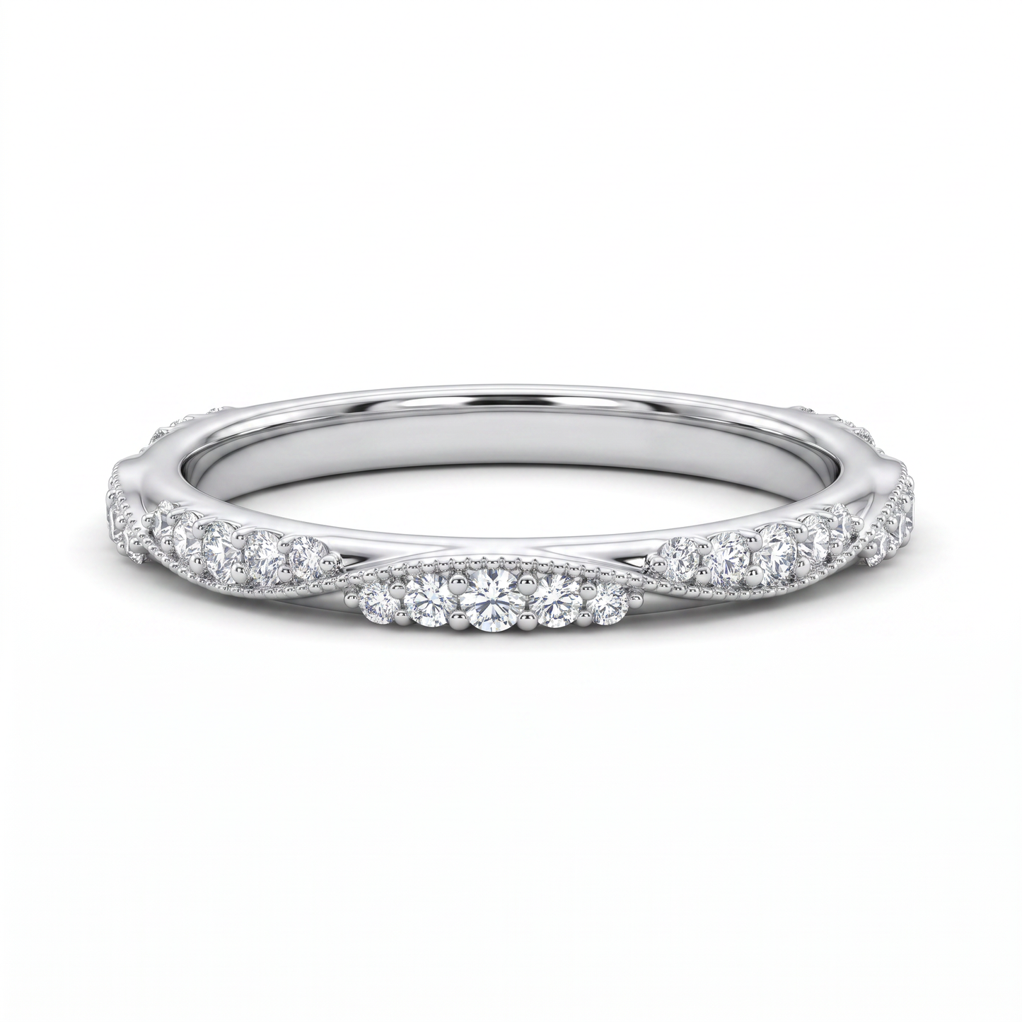 Lexington Graduated Half Eternity Band