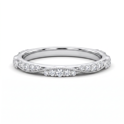 Lexington Graduated Half Eternity Band