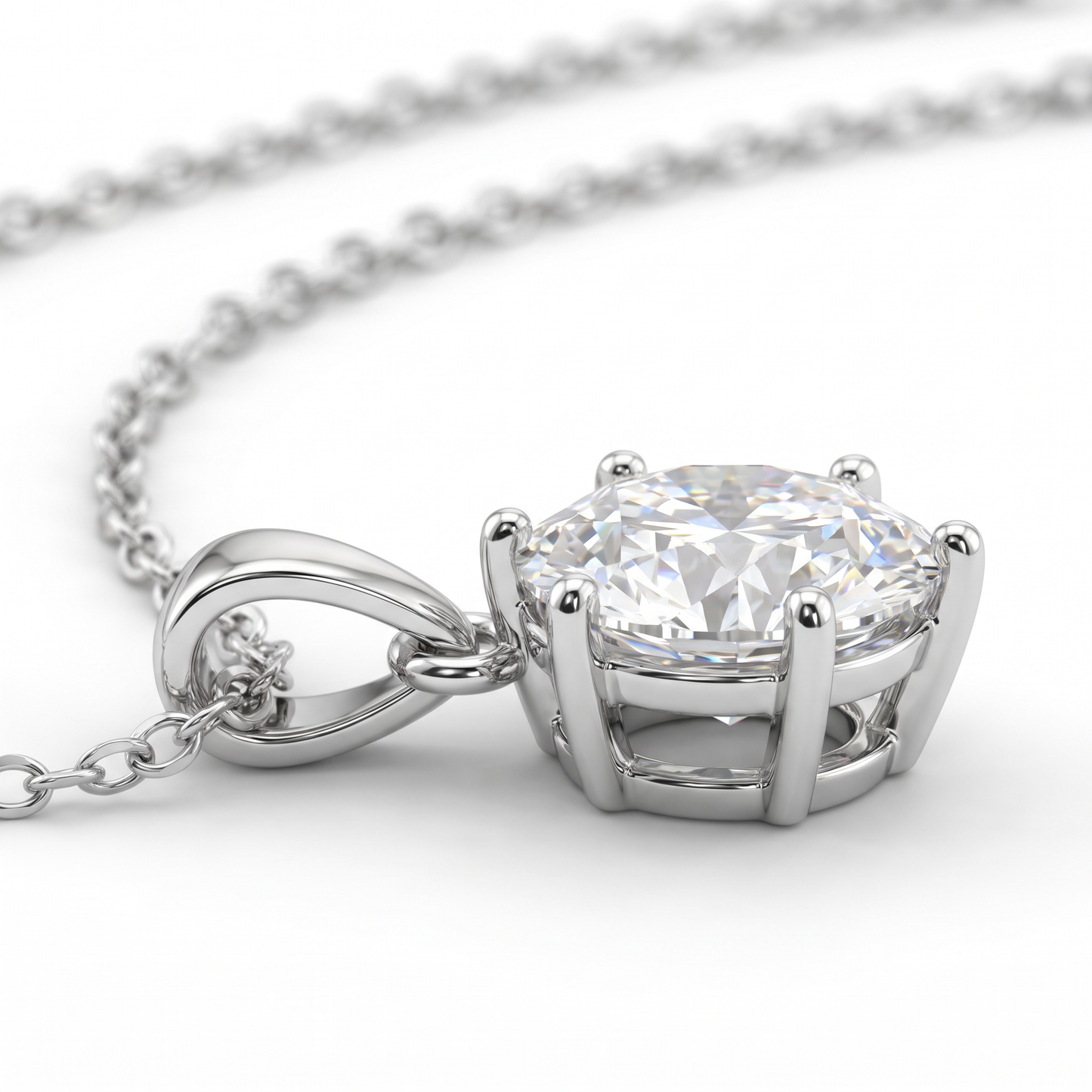 Fifth Avenue Solitaire Pendant