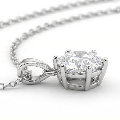 Fifth Avenue Solitaire Pendant