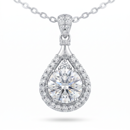 Fifth Avenue Halo Drop Pendant