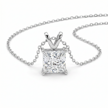 SoHo Princess Cut Pendant