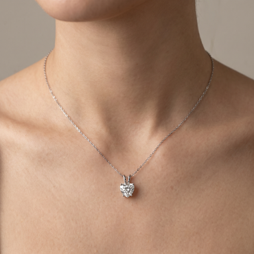 SoHo Heart Solitaire Pendant