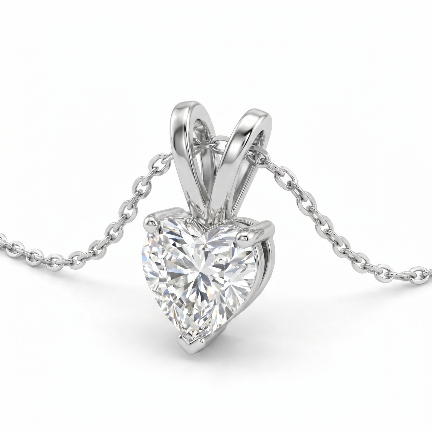 SoHo Heart Solitaire Pendant