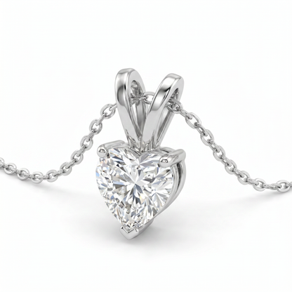 SoHo Heart Solitaire Pendant