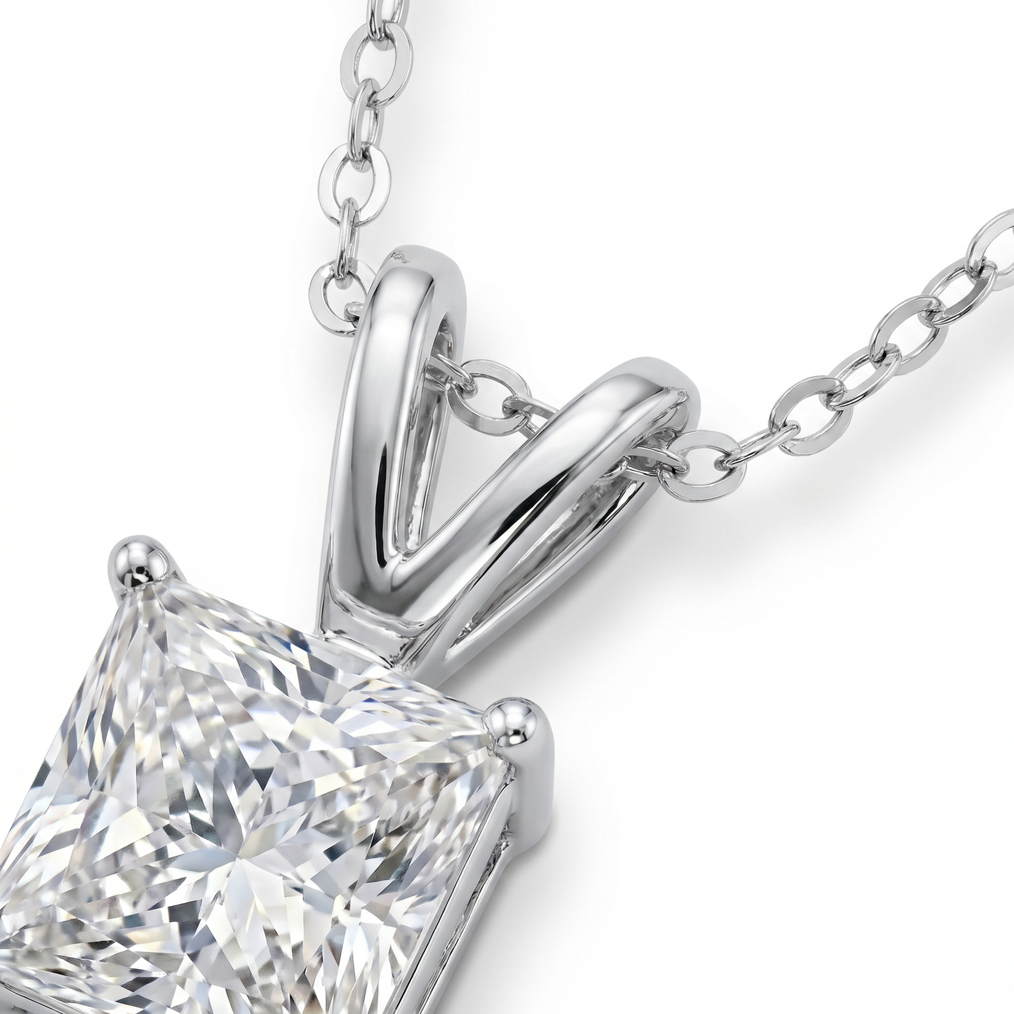 SoHo Princess Cut Pendant