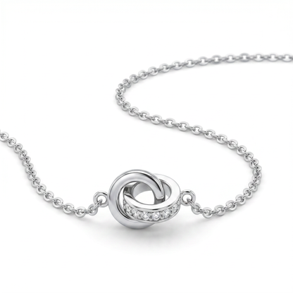 SoHo Link Pavé Set - Pendant Necklace