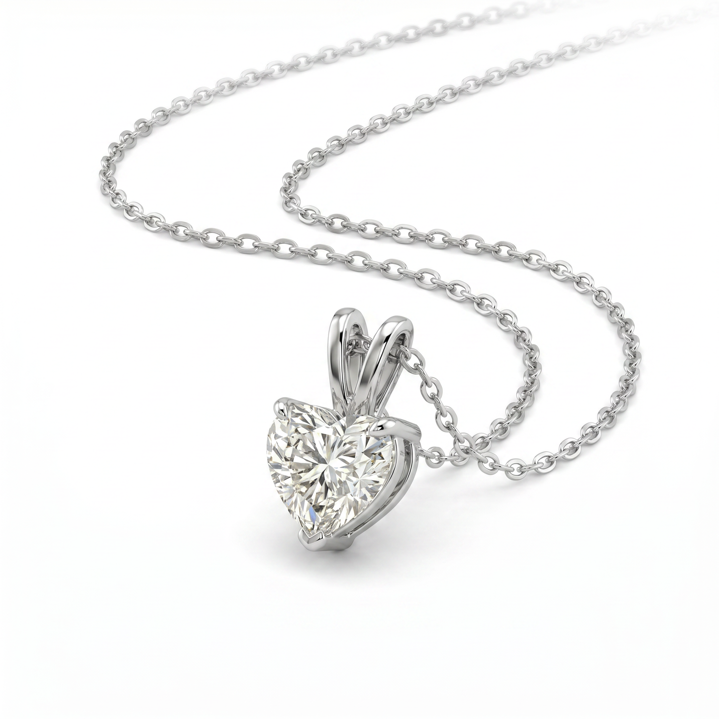 SoHo Heart Solitaire Pendant