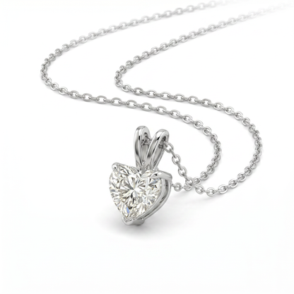 SoHo Heart Solitaire Pendant