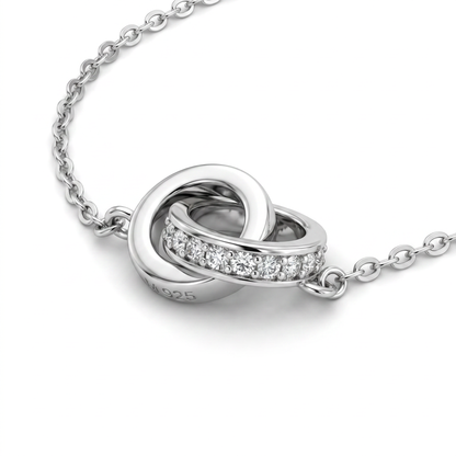SoHo Link Pavé Set - Pendant Necklace