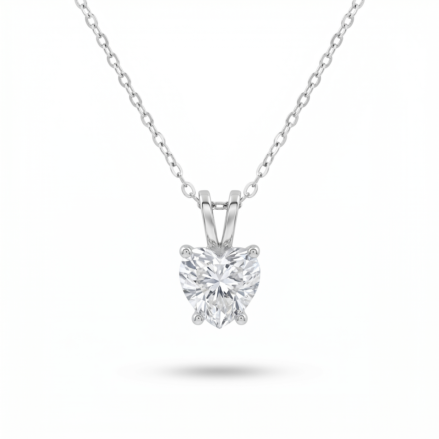 SoHo Heart Solitaire Pendant