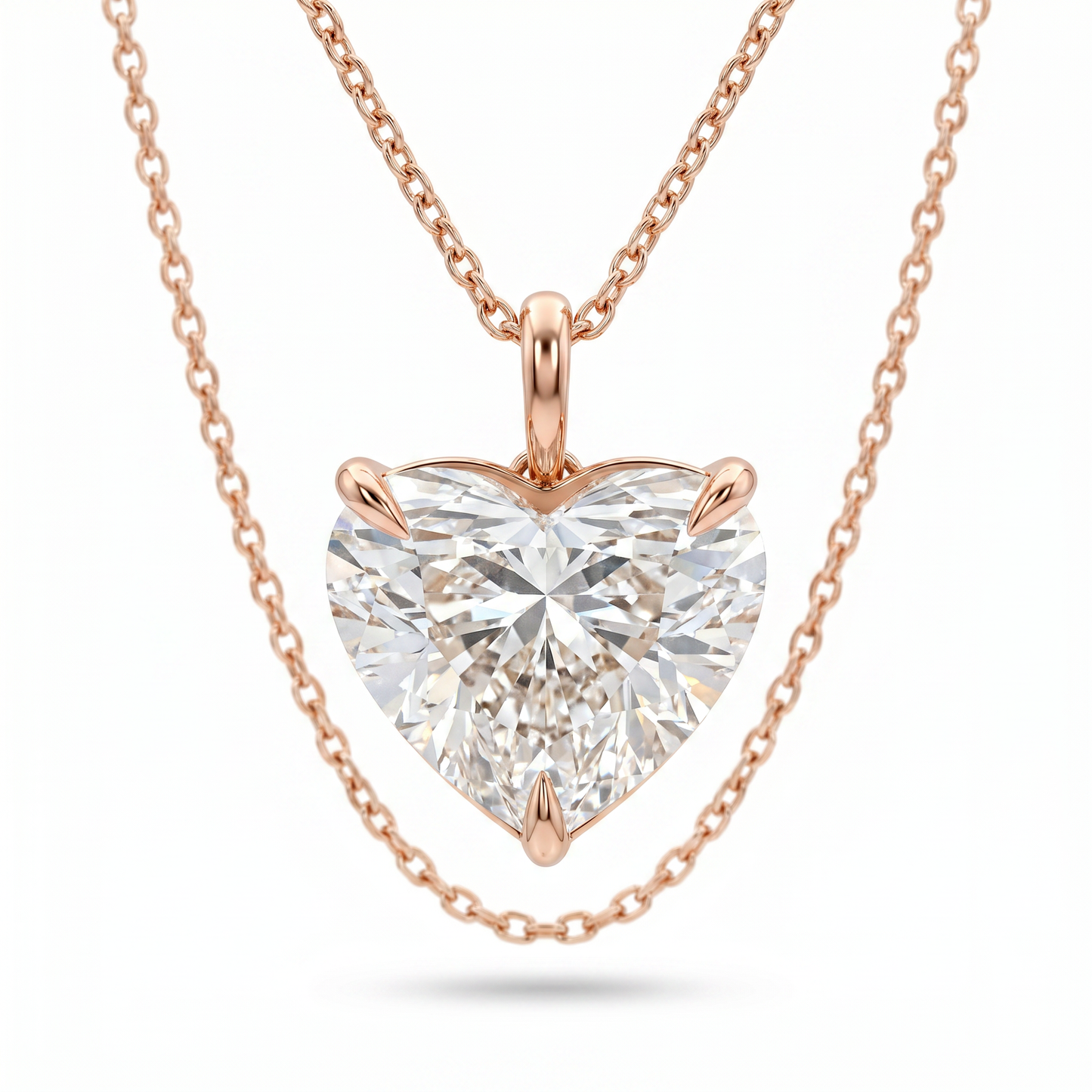 SoHo Lumière – Heart Diamond Pendant