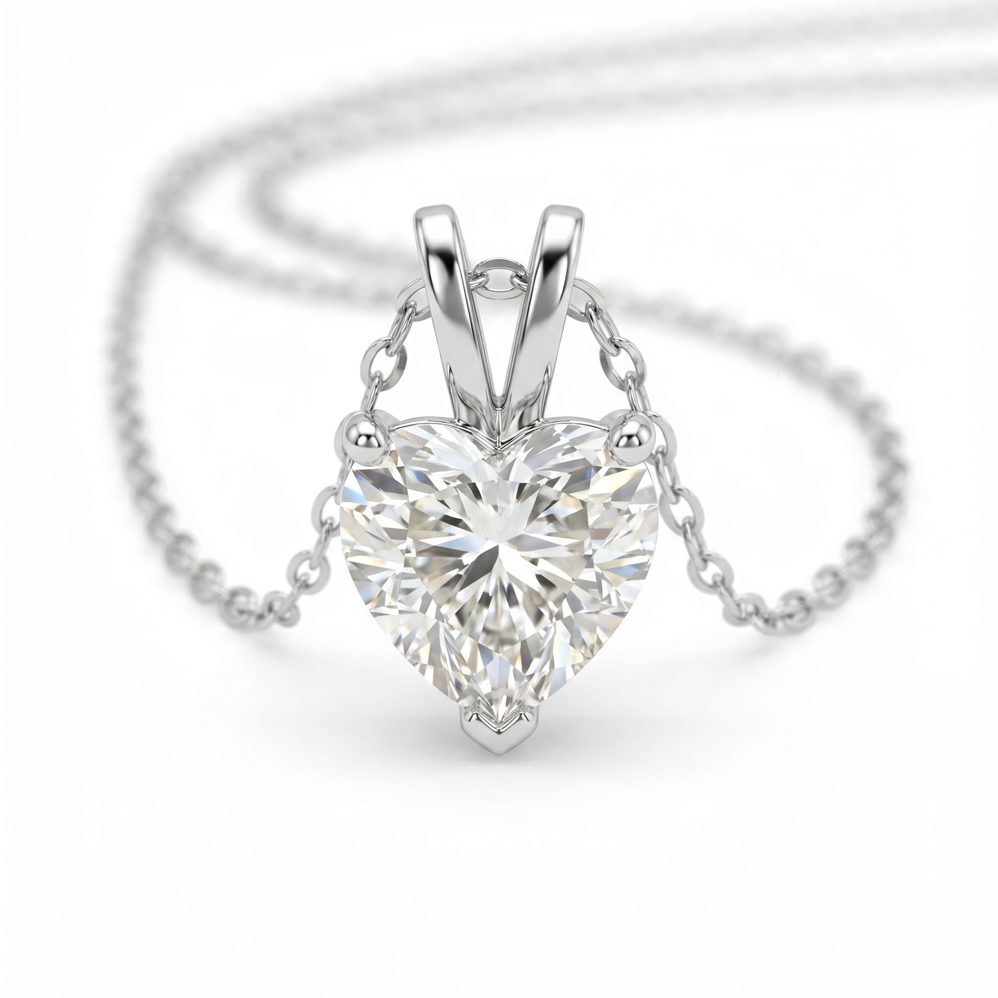 SoHo Heart Solitaire Pendant