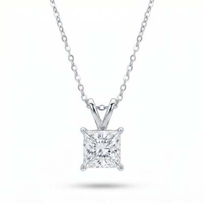 SoHo Princess Cut Pendant