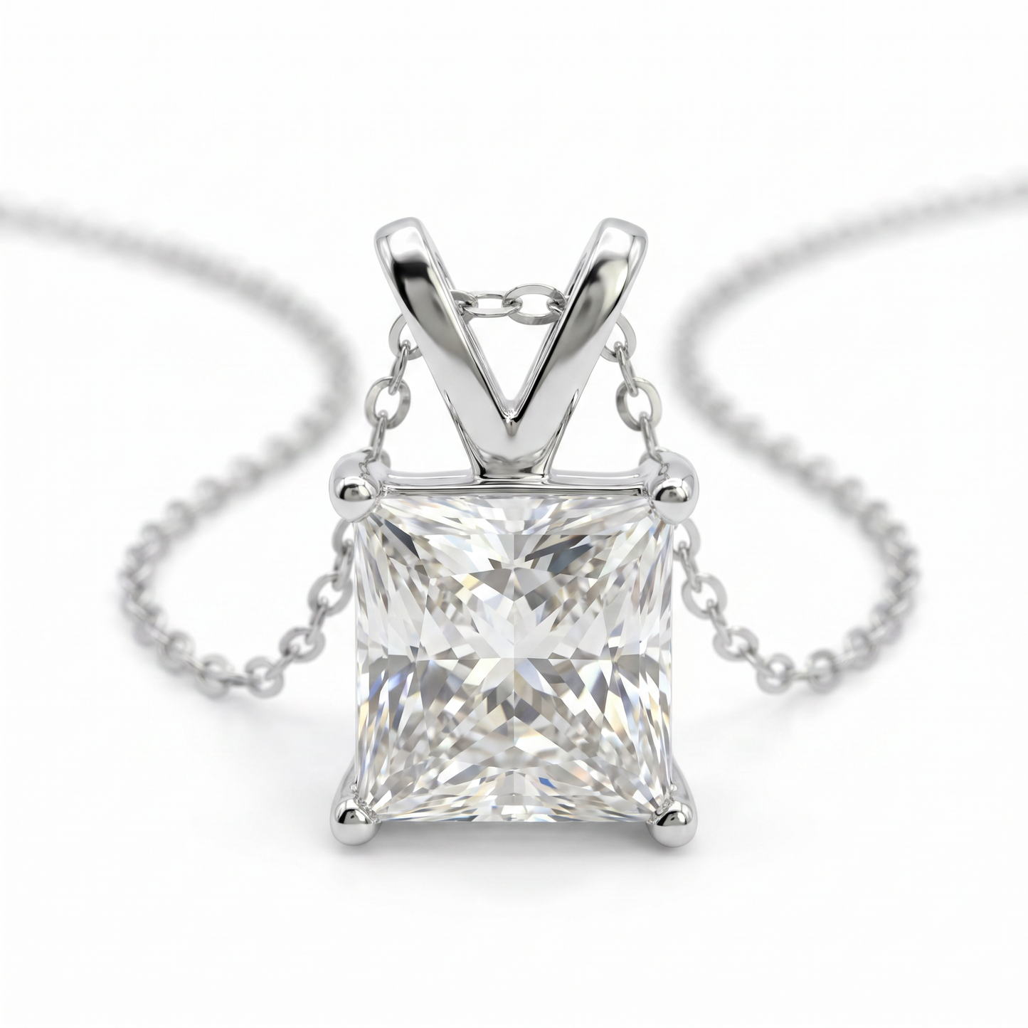 SoHo Princess Cut Pendant