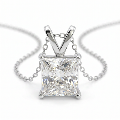 SoHo Princess Cut Pendant