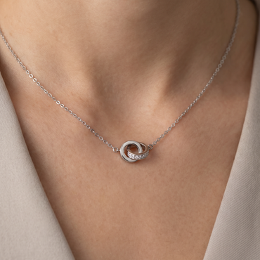 SoHo Link Pavé Set - Pendant Necklace