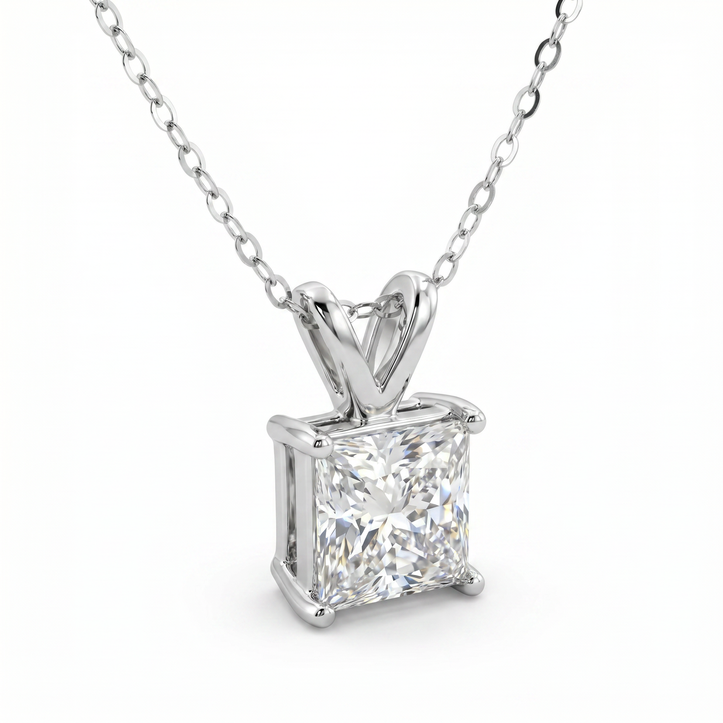SoHo Princess Cut Pendant