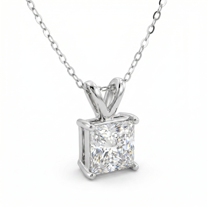 SoHo Princess Cut Pendant
