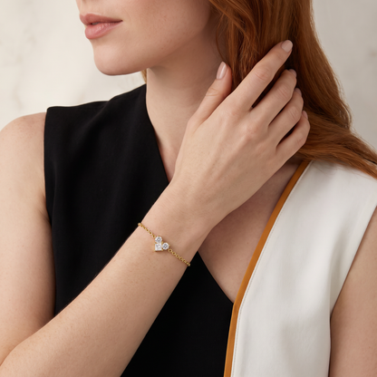Tribeca Heart Trio Bracelet