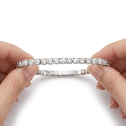 Wall Street Classic Tennis Bracelet