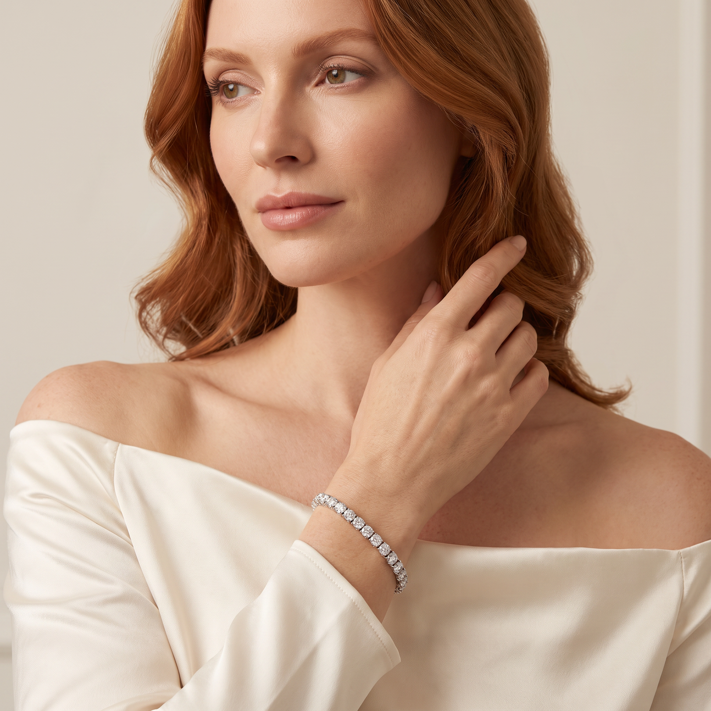 Wall Street Classic Tennis Bracelet