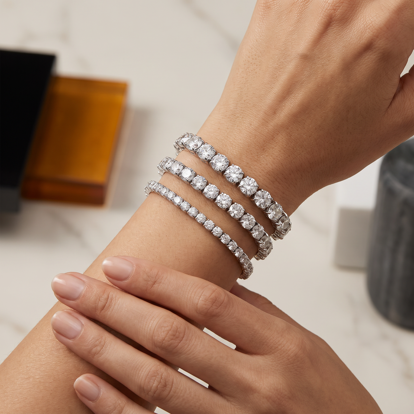 Wall Street Classic Tennis Bracelet