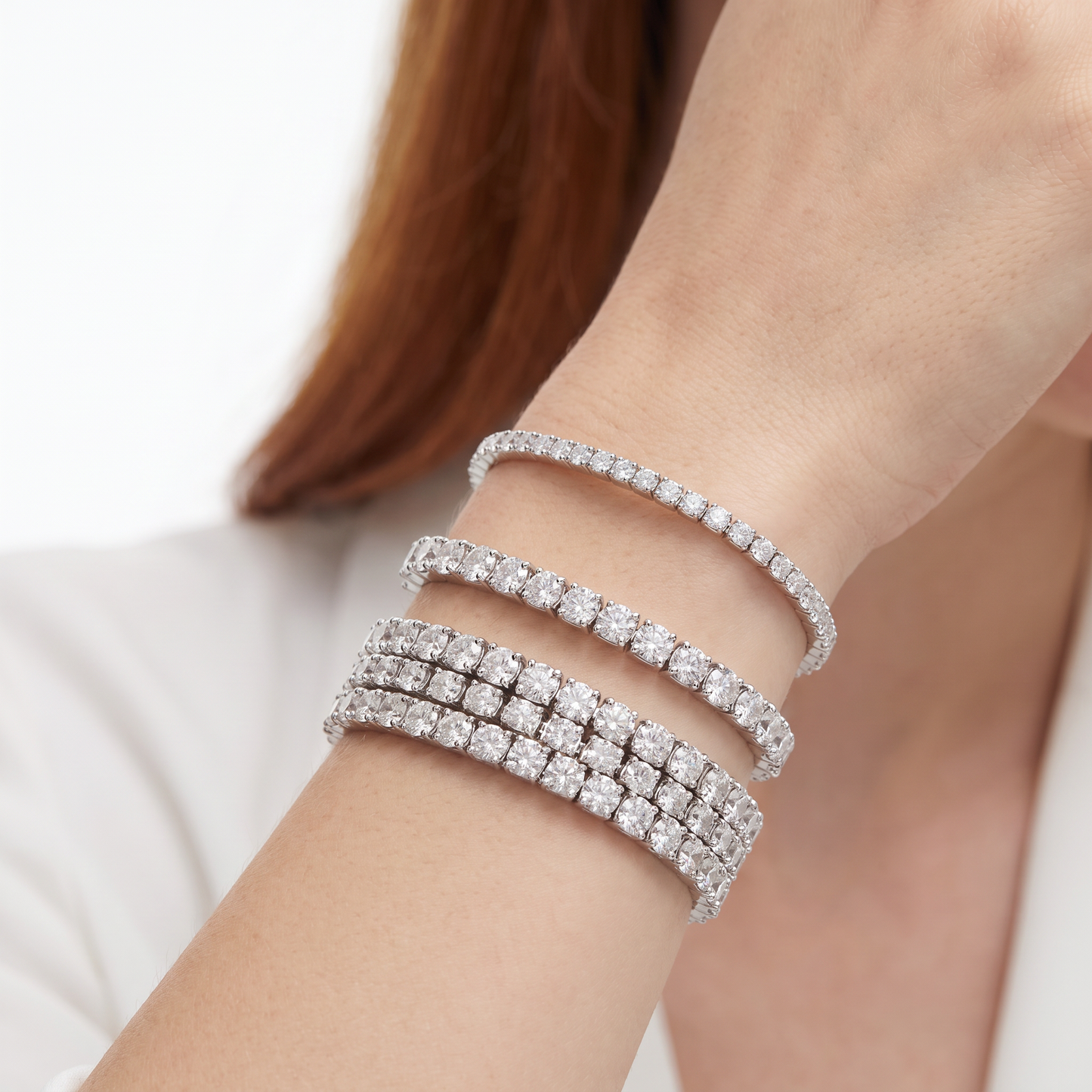 Wall Street Classic Tennis Bracelet